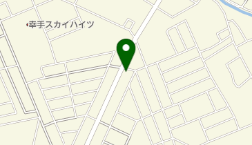 矢口理容店の地図画像