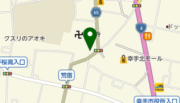 はす沼の地図画像