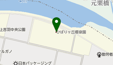 幸手市役所 環境課・ひばりケ丘桜泉園の地図画像