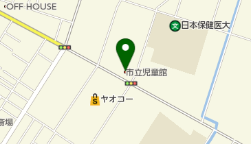 幸手市役所 児童館の地図画像