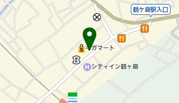 鍛治福支店の地図画像