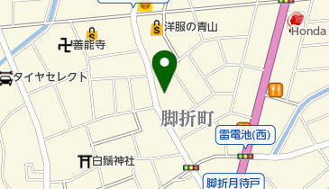 有限会社狭山製作所の地図画像
