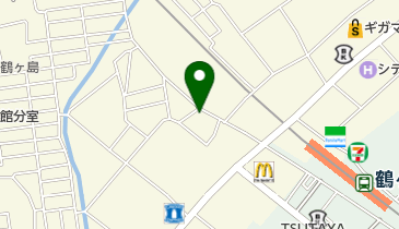 スナックゆりの地図画像