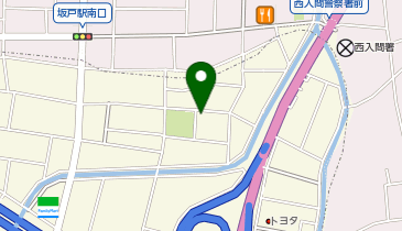 高沢物流倉庫の地図画像