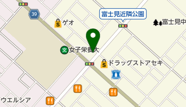 J&B 若葉店の地図画像
