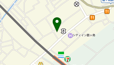 美容室ラッシュの地図画像