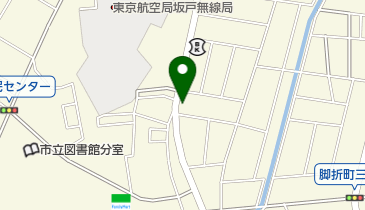 ヘアーサロンオオアクの地図画像