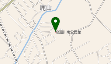 日高市 高麗川南公民館の地図画像