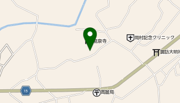 かわせみの地図画像