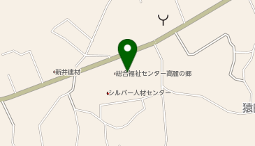 日高市総合福祉センター高麗の郷の地図画像