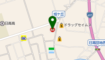 パチンコサンワールドの地図画像