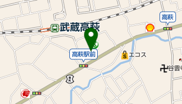 平山美容室の地図画像