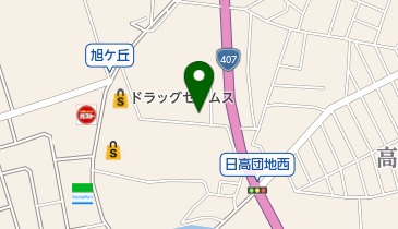 美容室いわせの地図画像