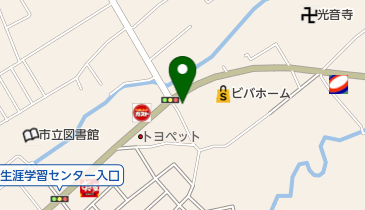 よしざわやの地図画像