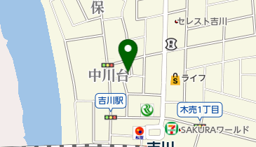有限会社中井商事の地図画像