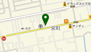 タジマ金物店の地図画像