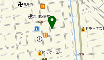 モリ金物店の地図画像