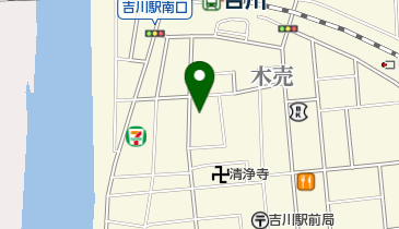 日本キリスト教団東京聖書学校吉川教会の地図画像