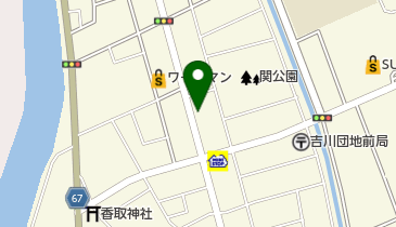 スナックドライの地図画像