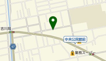 吉川テント工業の地図画像