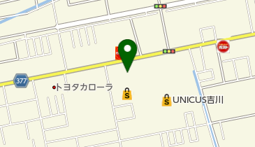 越ケ谷プラスチックス吉川工場の地図画像