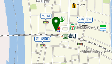 朝日生命保険相互会社 越谷支社 吉川営業所の地図画像