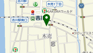 炭火ホルモン焼しちりんの地図画像