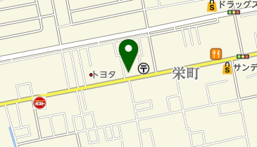 しげる理容室の地図画像