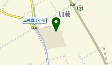 吉川市役所 三輪野江学童保育室の地図画像