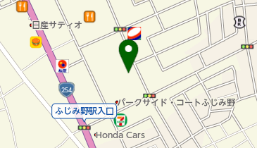 スウィンふじみ野スイミングスクールの地図画像