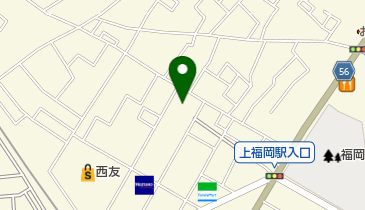 カトリック上福岡教会の地図画像