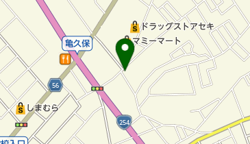 株式会社ハマウラ 上福岡店の地図画像