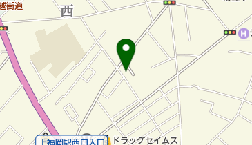 有限会社大井ドライクリーニング店の地図画像