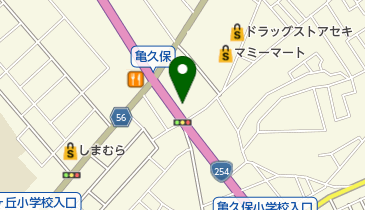 森田屋呉服店の地図画像