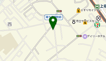 有山商店の地図画像