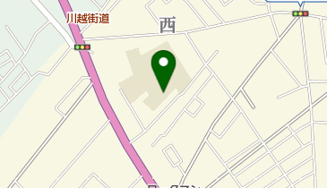 ふじみ野市立 西放課後児童クラブの地図画像