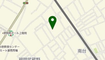 法善寺支院西本願寺派の地図画像