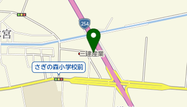 埼玉物産株式会社の地図画像