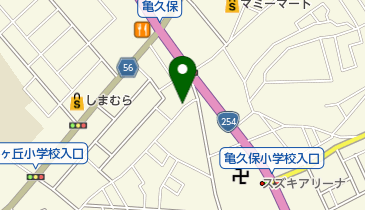 亀久保神明神社の地図画像