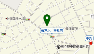 長宮氷川神社の地図画像