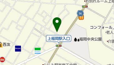 福整骨院の地図画像