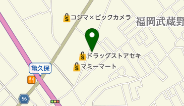 こばやし動物病院の地図画像