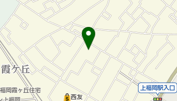 カットスタジオBAKU上福岡店の地図画像