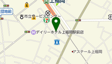 有限会社田中地所の地図画像