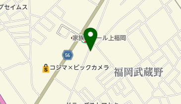 らんちう天狗道場の地図画像