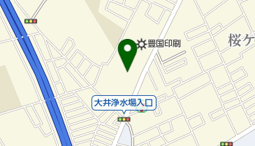 大井黒染工業の地図画像