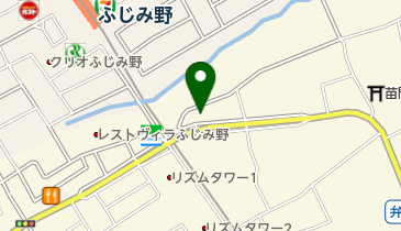 大沢洋品店の地図画像