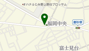 新井理容室の地図画像