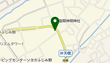 カミキ理容室の地図画像