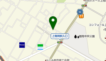 落合邦楽器の地図画像